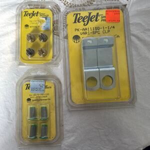 3 lot TeeJet Spray strainer, bracket value PKTP730231 PK8079PP100 pkaa111SQ11/4